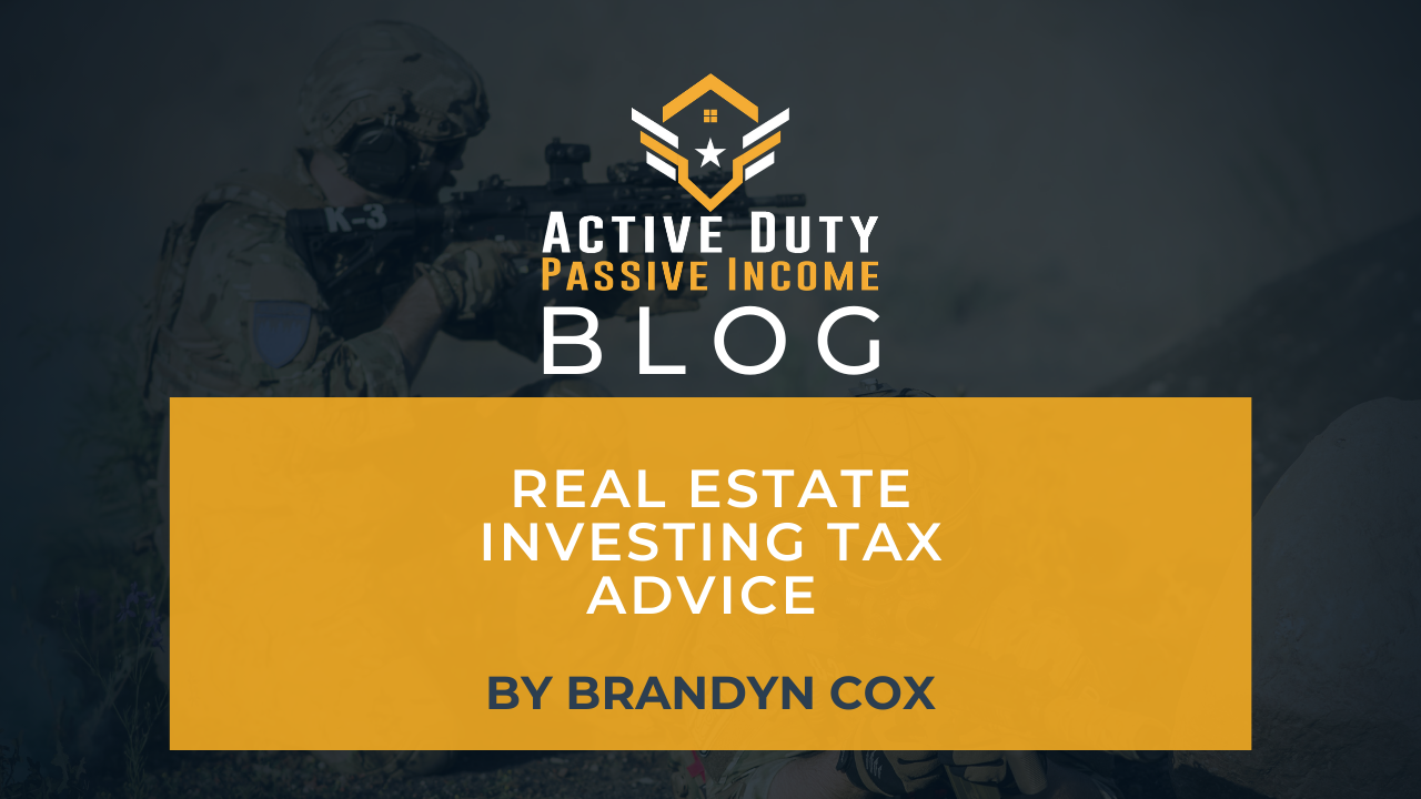 Real Estate Investing Tax Advice