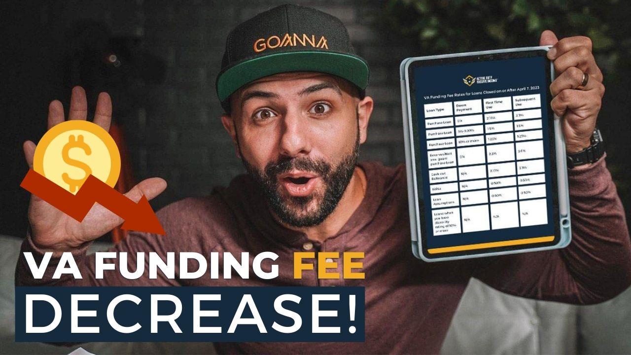 VA Funding Fee Decrease!