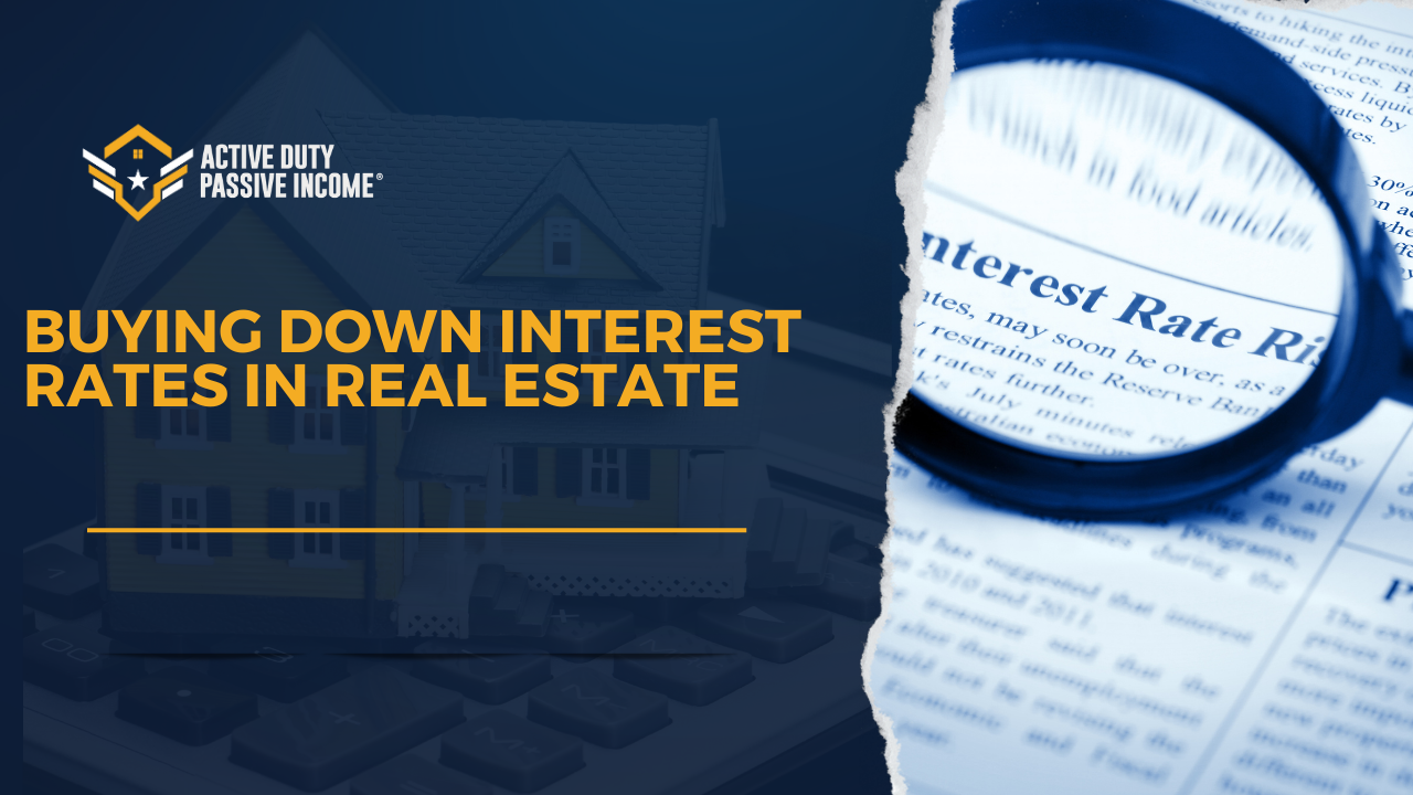 Buying Down Interest Rates in Real Estate